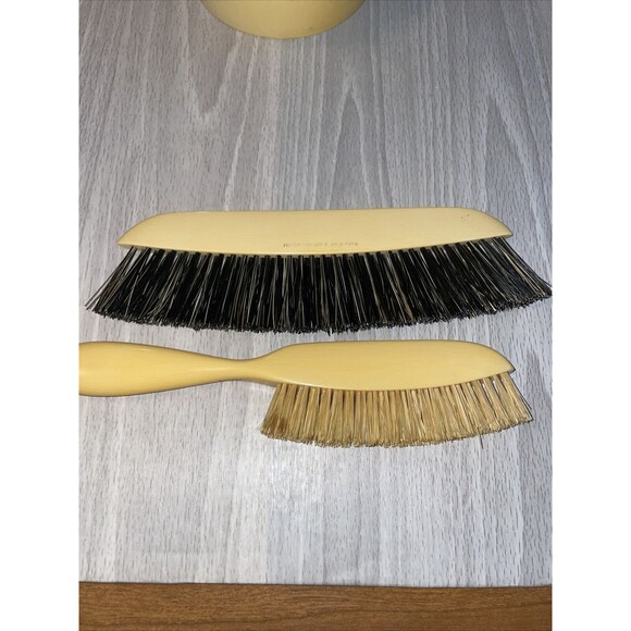 Vintage 1940s French Ivory Celluloid Vanity Dresser Set Lot Flawed. See Picture - Picture 15 of 16